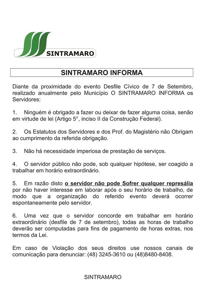 Sintramaro Informa