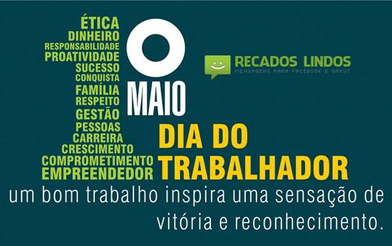 DIA DO TRABALHADOR